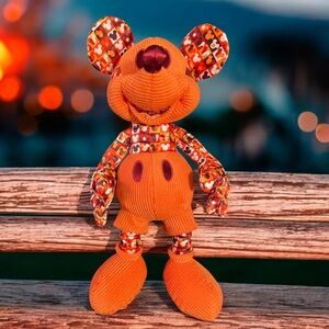 Disney Mickey Mouse Memories Plush Series 7 of 12 Orange NWT limited release